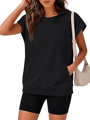 YOUSIFY Short Sleeve Sweater