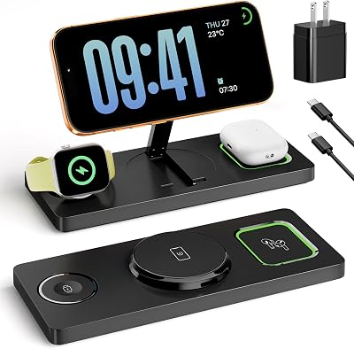 EDDIBOX Foldable 3 in 1 Charging Station