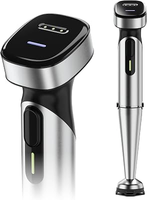 TURELAR Cordless Immersion Blender with Rchargeable Battery