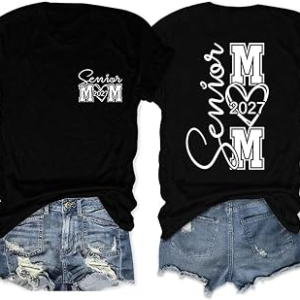Mihvhyrt Senior Mom Shirts