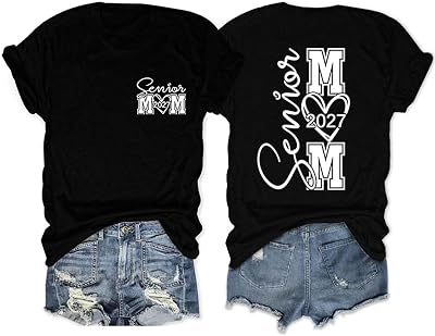 Mihvhyrt Senior Mom Shirts