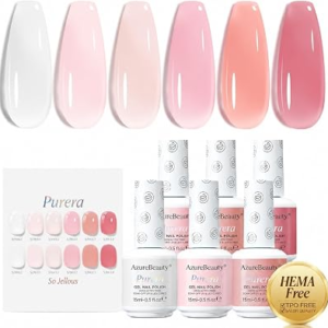 AZUREBEAUTY Gel Nail Polish Set