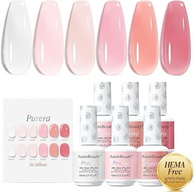 AZUREBEAUTY Gel Nail Polish Set