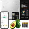 Smart Nutrition Food Scale with App, Color TFT Display for Calorie & Macro Tracking, Tracks 24 Nutrients, 1g/0.1oz Precision, 11lb/5kg Digital Kitchen Scale for Weight Loss, Keto & Meal Prep