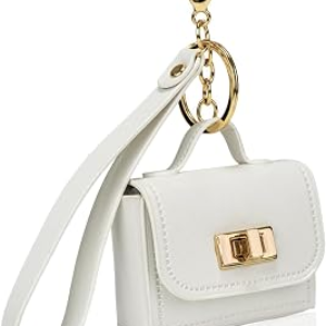 HEAKEY Leather Handbag Keychain