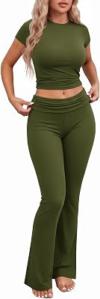 Ekouaer Womens Pajama Set