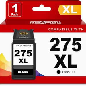 MEGAIN 275XL Ink Cartridge Replacement for Canon Cannon PG-275 275 XL PG-275XL for Canon PIXMA Printer TS3500 TS3520 TS3522 TS3700 TS3720 TS3722 TR4700 TR4720 TR4722 Printers Ink Cartridges (1-Black)