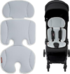 Momcozy Stroller Cooling Pad | Detachable 2-Piece Cooling Cushion | Universal Soft Cooler Pad, Breathable & Adjustable Car Seat Liner | Fits Strollers, Car Seat, Swing, High Chair, Bassinet