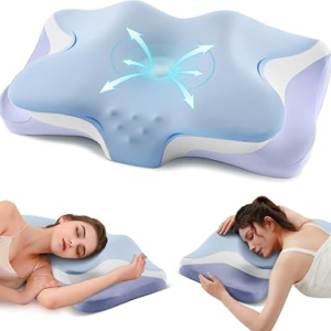SILKENA Cervical Pillow for Neck Pain Relief