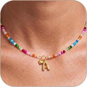LOVEZORA Initial Necklace