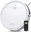 ILIFE V2 Robot Vacuum Cleaner, Tangle-Free Suction | 120 Mins Runtime, Slim, Self-Charging Robotic Vacuum Cleaner, Ideal for Pet Hair and Hard Floors