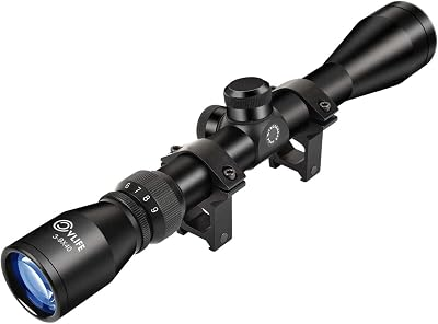 CVLIFE 3-9X40 Optics R4 Reticle Crosshair Scope