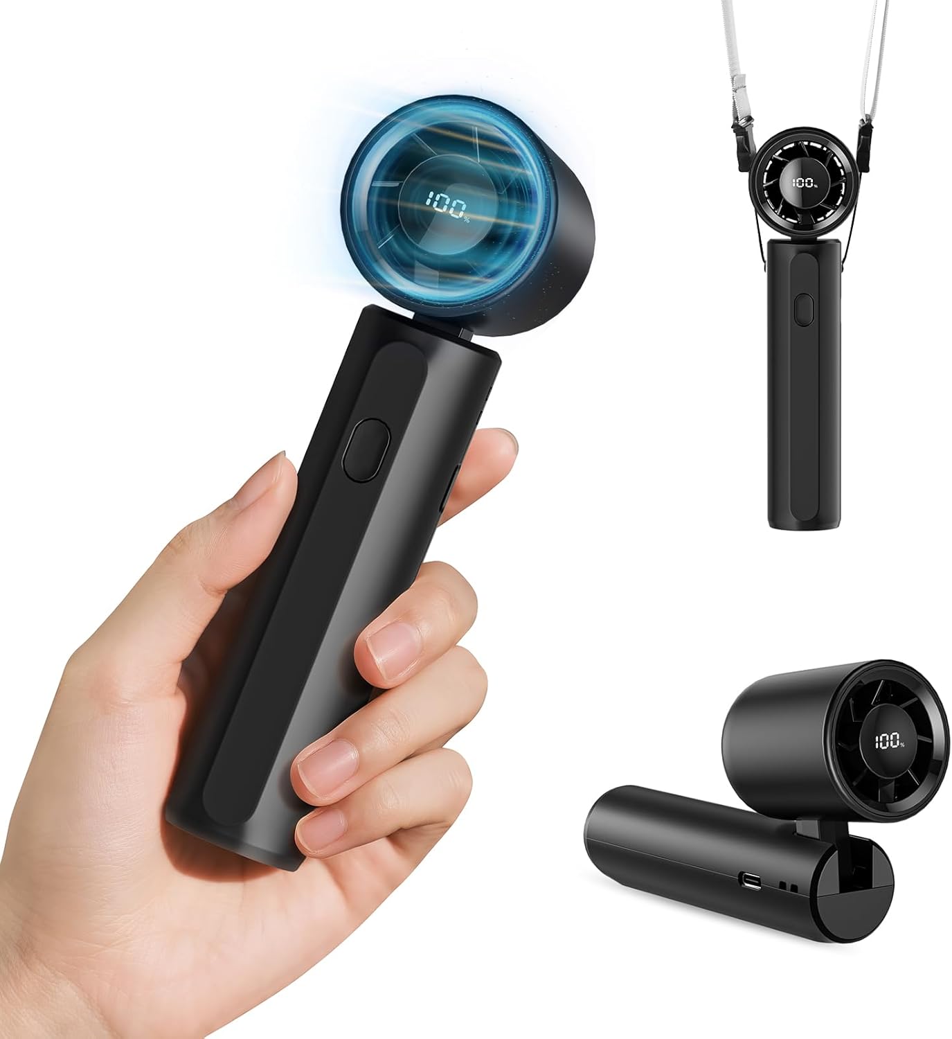 DUOMIY Portable Handheld Turbo Fan