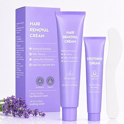 PACBURY Facial Hair Removal Cream