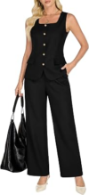 FUNLINGO Women 2 Piece Pant Suits