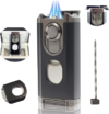 HELIXTRIM 5-In-1 Torch Lighter with Cutter