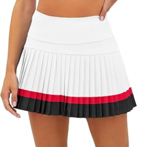 FISOEW High Waisted Tennis Skirts