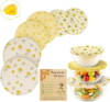 PIJUR 6-Pack Reusable Beeswax Bowl Covers