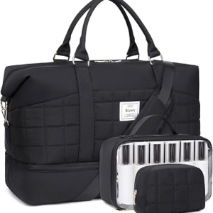 STUERY Womens Puffer Weekender Bags