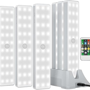 RACOKKY 6 Pcs Rechargeable Under Cabinet Lights