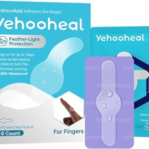 YEHOOHEAL Second Skin Hydrocolloid Bandages Variety Pack