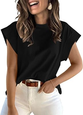 ZDC Womens Cap Sleeve Tank Tops