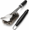Grill Scraper Tool Stainless Steel Griddle Scraper for Blackstone Flat Top Grill, Heavy Duty BBQ Cleaning Scraper with Adjustable Handle, Metal Scraper for Cast Iron, Kitchen & Outdoor Cooking
