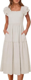 CARACILIA Summer Maxi Dress