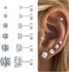 Yoosteel Flat Back Earrings