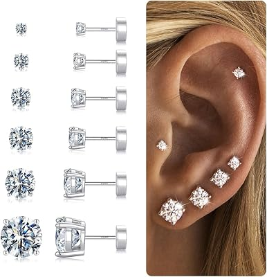 Yoosteel Flat Back Earrings
