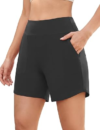 SYKOORIA Womens High Waisted Athletic Shorts