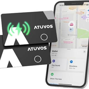 ATUVOS 2Pack Wallet Tracker Card