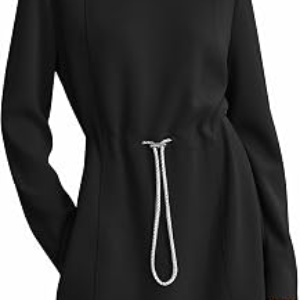 COCOMARTS Womens Long Sleeve Crewneck Sweatshirt Dress