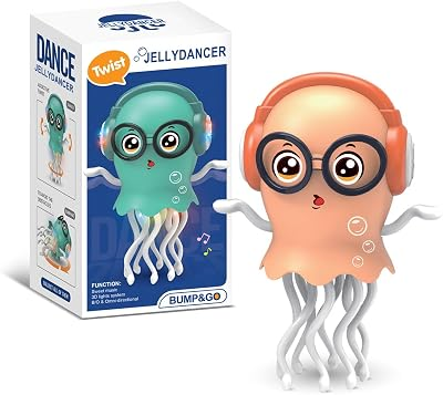 Baby Toys Dancing Jellydancer, Baby Toys Music | Halloween Baby Gifts 3 4 5 6 7 8 9 10 11 12 Learning Crawl Walking Magic Dancing Toys for 3-8 Boy Girl Kids Birthday Gifts