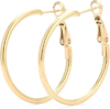 BELLE BRIGHTON Big Hoop Earrings