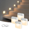 UMLAEN 4 Pack Motion Sensor Light Indoor