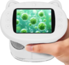 SEEKID Kids Microscope,1000X Handheld Digital Microscope (White)