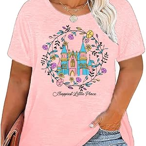 LADICME Plus Size Magical Shirts