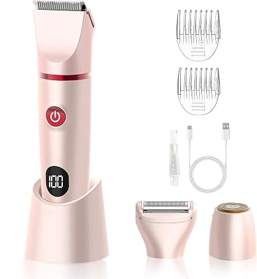 AMULISS Bikini Trimmer Shaver for Women
