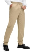 COMDECEVIS Mens Casual Elastic Waist Pants