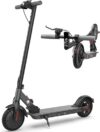 Electric Scooter, 21-28 Miles Range, 18-25 MPH Speed Electric Scooter for Adults, 500/750W Motor, 10″/8.5″ Pneumatic Tires Scooter with Dual Braking, Foldable Escooter for Commuting & Campus Use