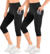LEAFIGURE 2 Pack Leggings with Pockets