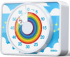 VOCOO Visual Timer for Kids – 60 Min Rainbow Countdown Clock for Classroom & ADHD