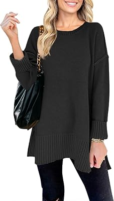MEROKEETY Womens Oversized Pullover