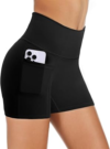 COPYLEAF Womens Yoga Biker Shorts
