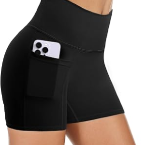 COPYLEAF Womens Yoga Biker Shorts