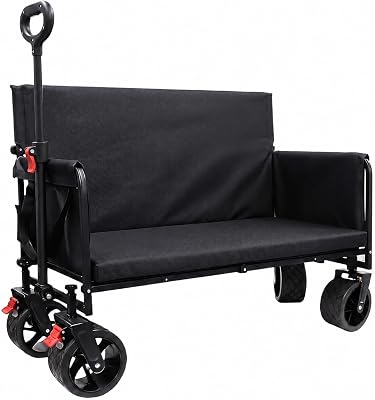 OUTDOPIA Collapsible Foldable Wagon Cart