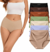 AILONGCITY Womens Underwear High Waist Tagless 7 Pack