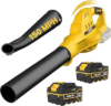 PULITUO Leaf Blower Cordless with 2 Batteries
