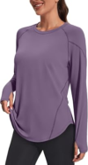 NIASHOT Long Sleeve Workout Tops